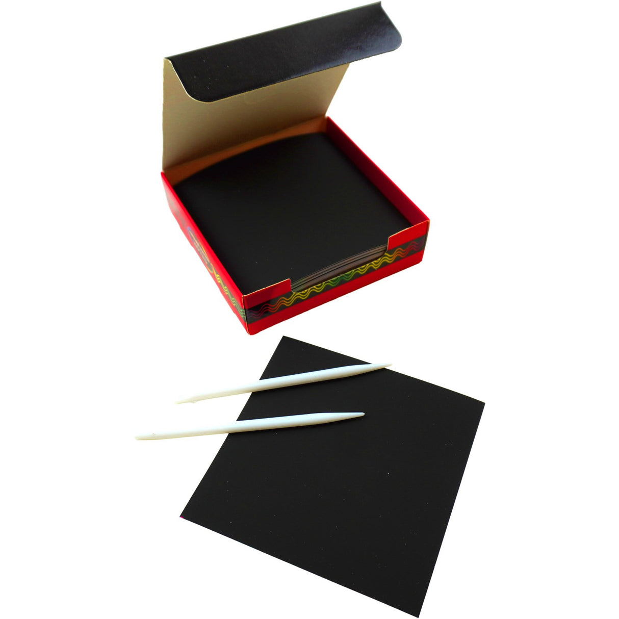 Pocket Money Magisk Farve Scratch Notes Med Pen 100 Ark