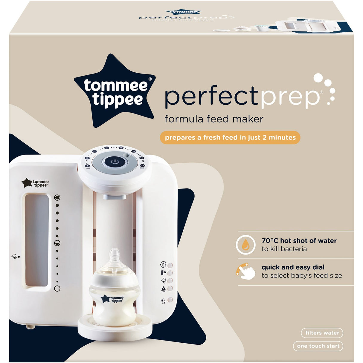 Tommee Tippee CTN Perfect Prep Maskine - White