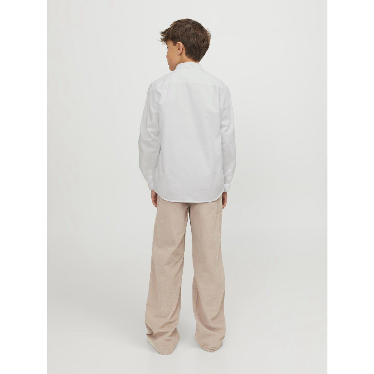 Jack & Jones Junior White Jjeoxford Skjorte L/S Noos Jnr