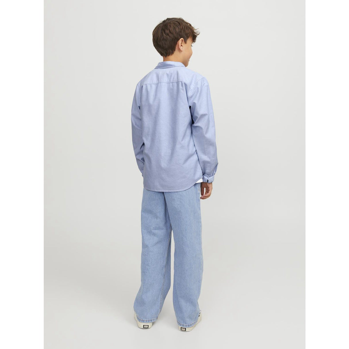 Jack & Jones Junior Cashmere Blue Jjeoxford Skjorte L/S Noos Jnr