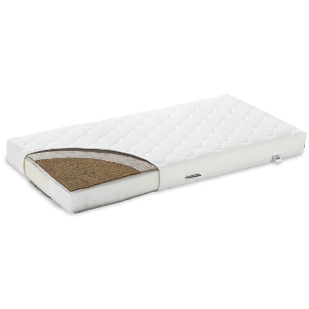 Nordbaby White PREMIUM 2-sided Coconut And Buckwheat Mattress