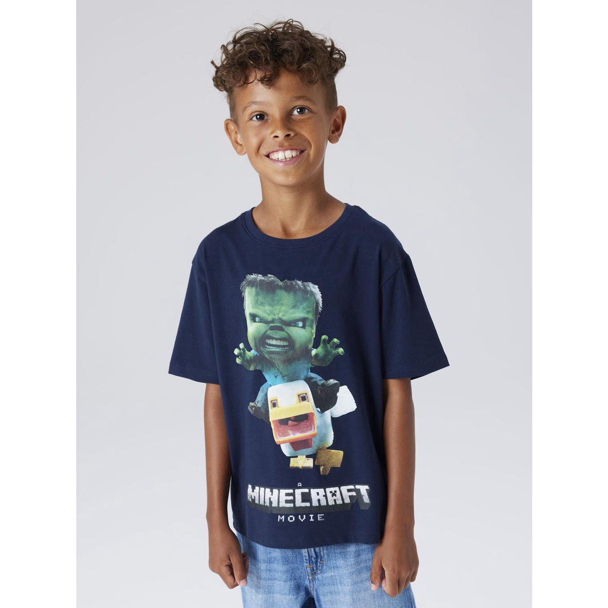 Name It Navy Blazer Nkmnif Minecraft Ss Nreg Top Lnoos Bfu