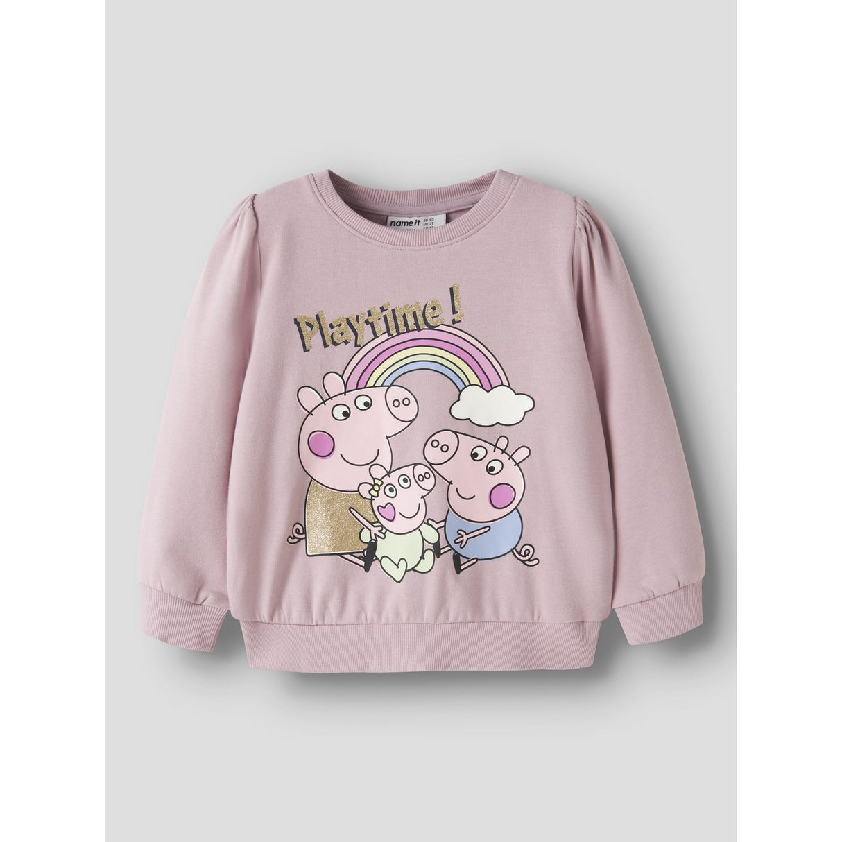 Name It Keepsake Lilac Nmfnori Peppa Sweat Bru Lnoos Cplg