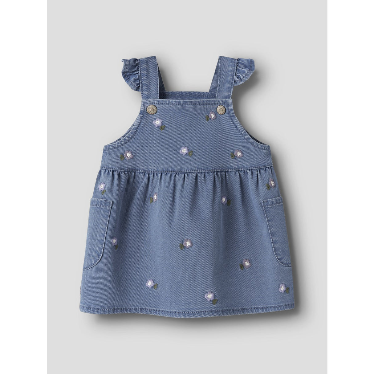 Name It Denim Blue Flower Emb Nbfsage Dnm Spencer 3606-Yb