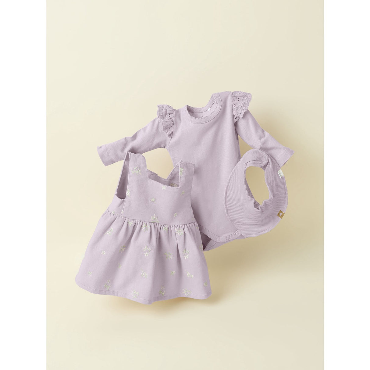 Name It Dawn Pink Flower Emb Nbfscarlet Twi Skirtall 5014-Yf