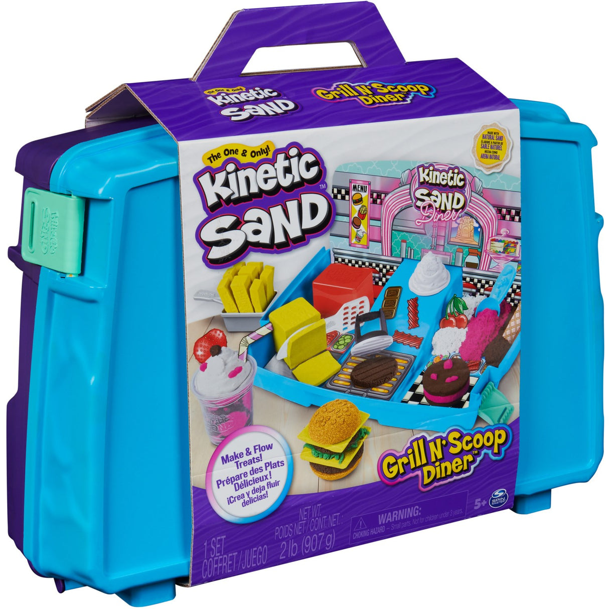 Kinetic Sand Diner Foldbar Sandkasse