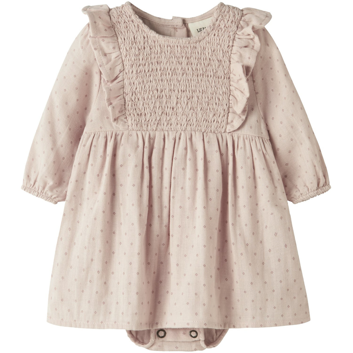 Lil'Atelier Peach Whip Nbfdembe Ls Loose Body Kjole Lil