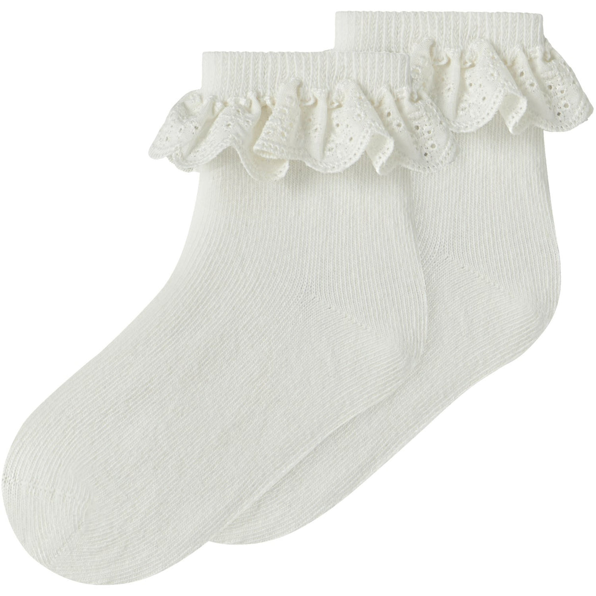 Lil'Atelier Coconut Milk Nmfdertrud 2 Pak Strømper Lil