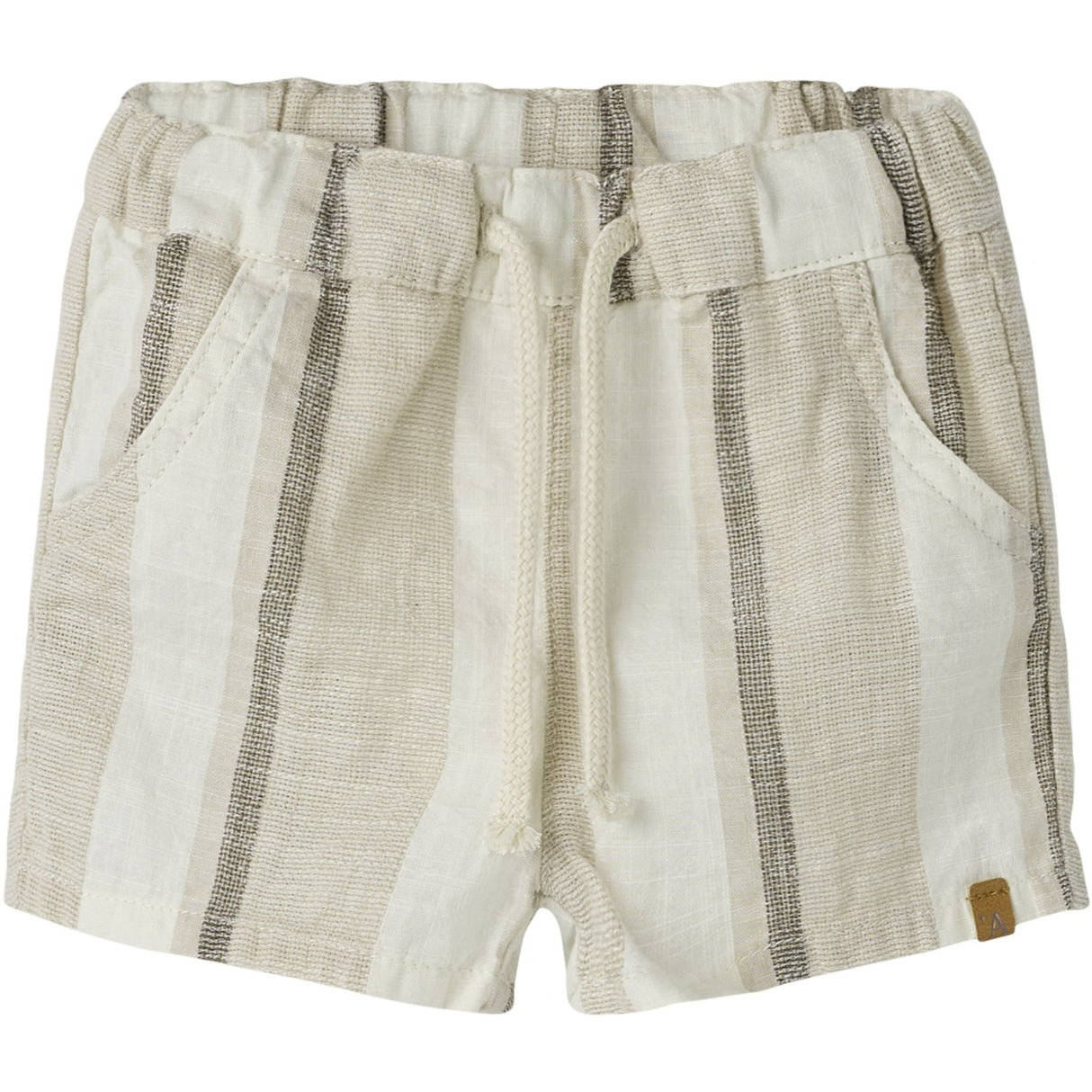Lil'Atelier Coconut Milk Nbmfibert Loose Shorts Lil