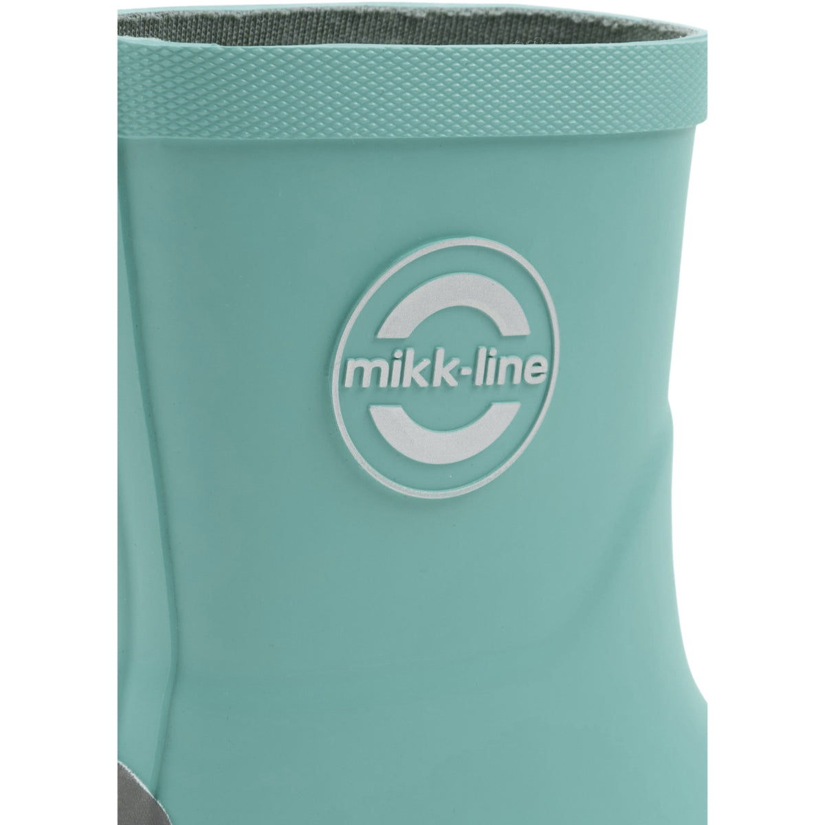 Mikk-Line Stone Blue Gummistøvler Solid - Barefoot