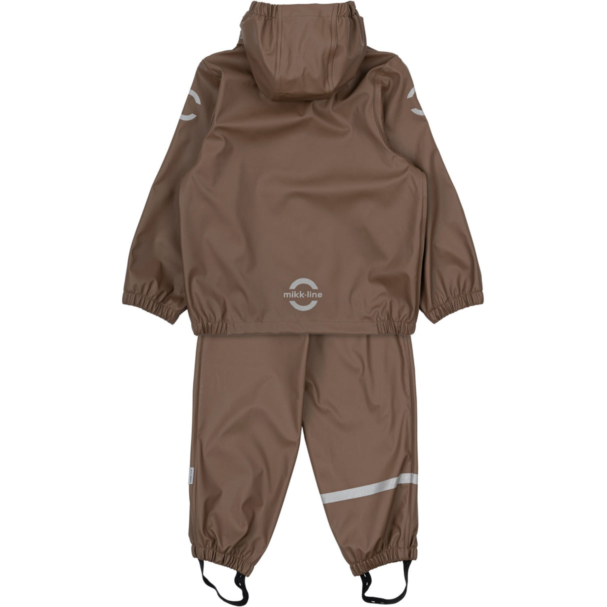 Mikk-Line Chocolate Chip Pu Rain Sæt M/ Susp.