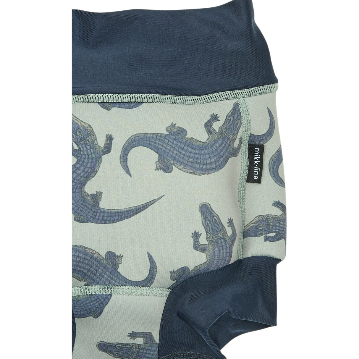 Mikk-Line Croco AOP Blebadebukser AOP