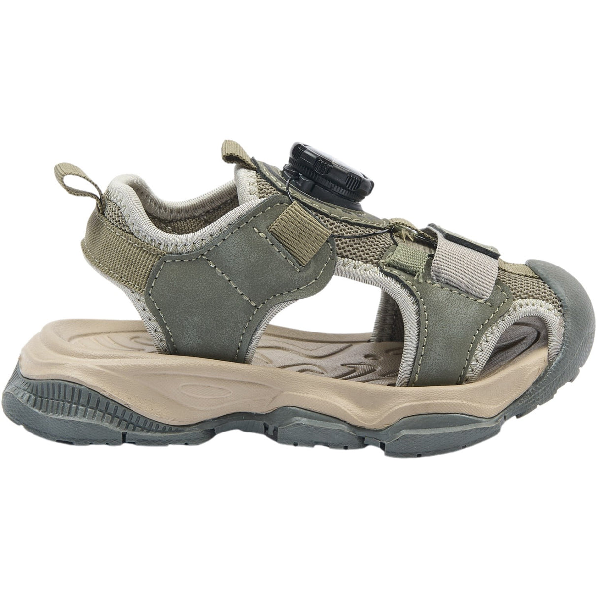 Mikk-Line Dusty Olive Hiking Sandal Med Spin