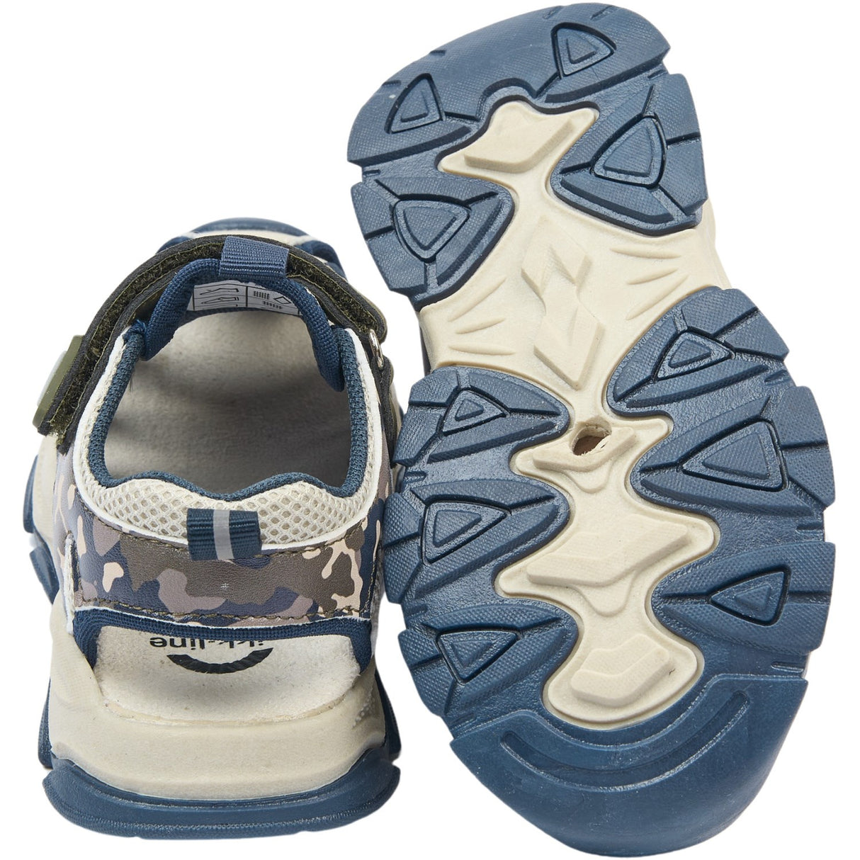 Mikk-Line Blue Nights Sandal Mesh Med Velcro