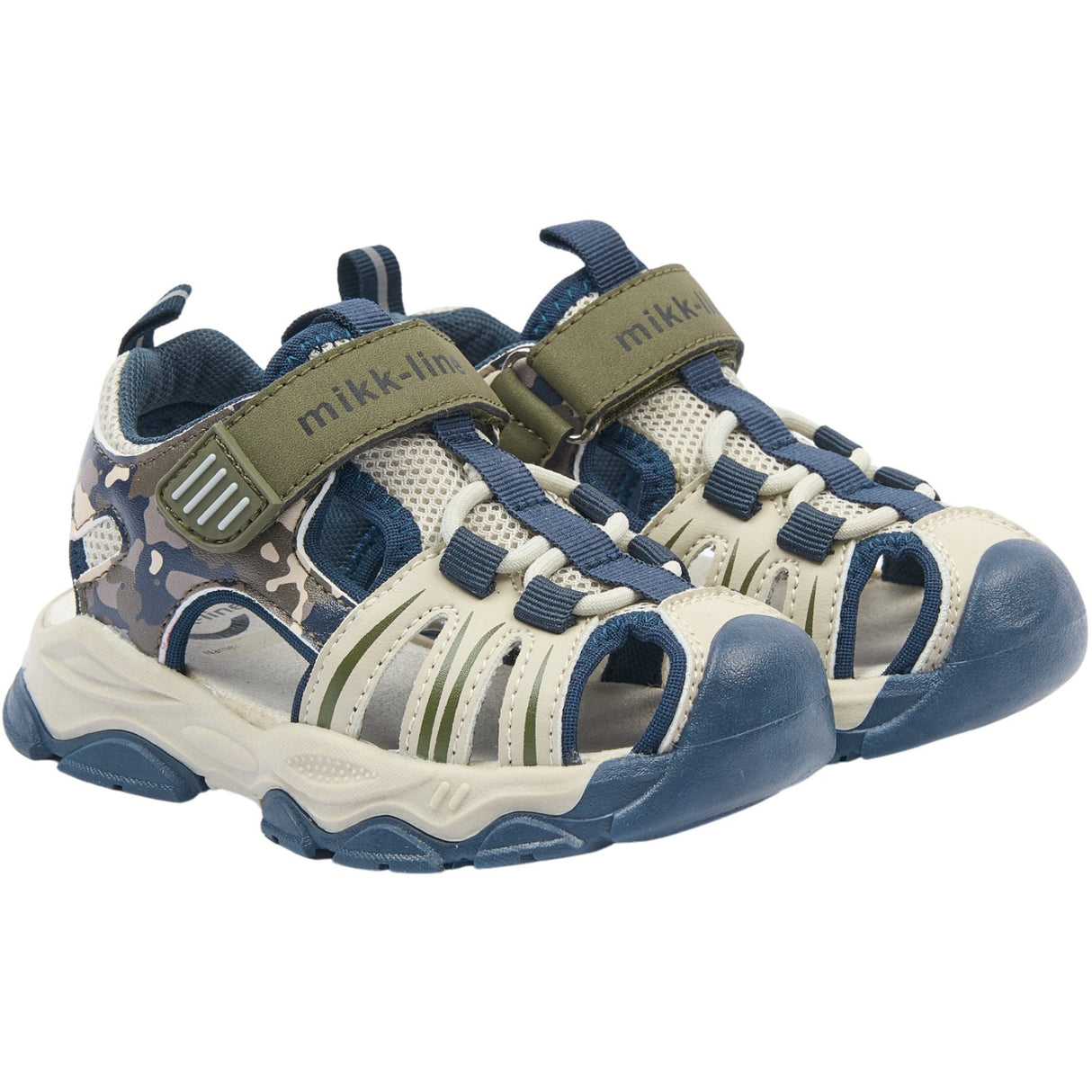 Mikk-Line Blue Nights Sandal Mesh Med Velcro