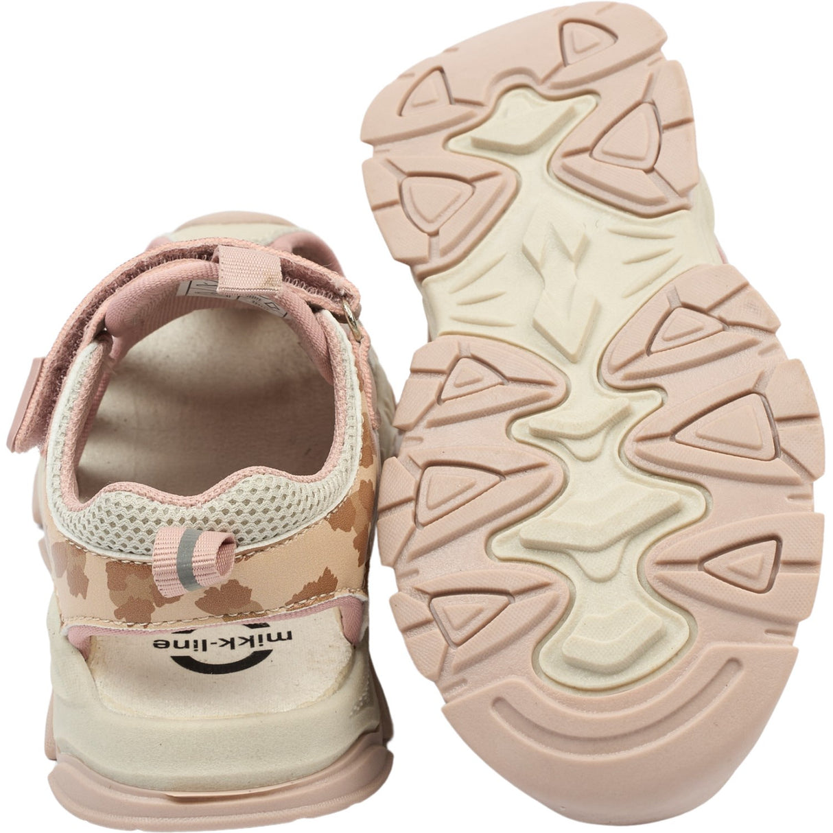 Mikk-Line Cinder Sandal Mesh Med Velcro