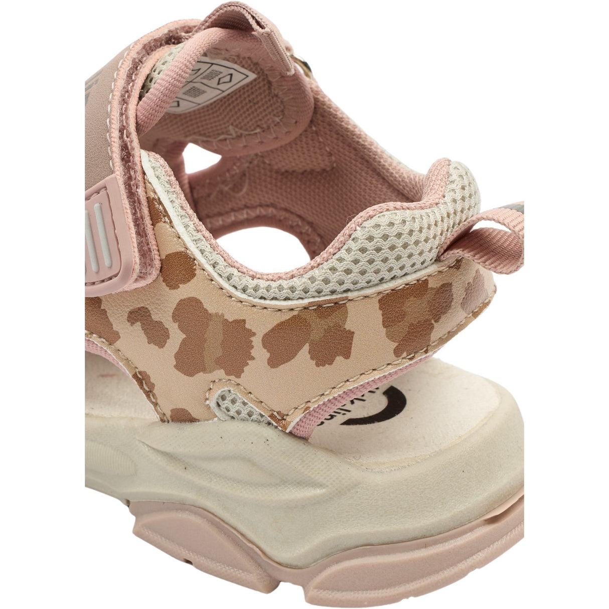 Mikk-Line Cinder Sandal Mesh Med Velcro