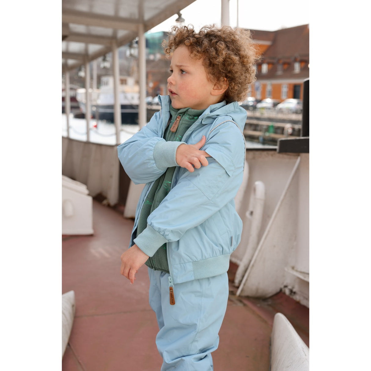 Mikk-Line Stone Blue Shell Sæt