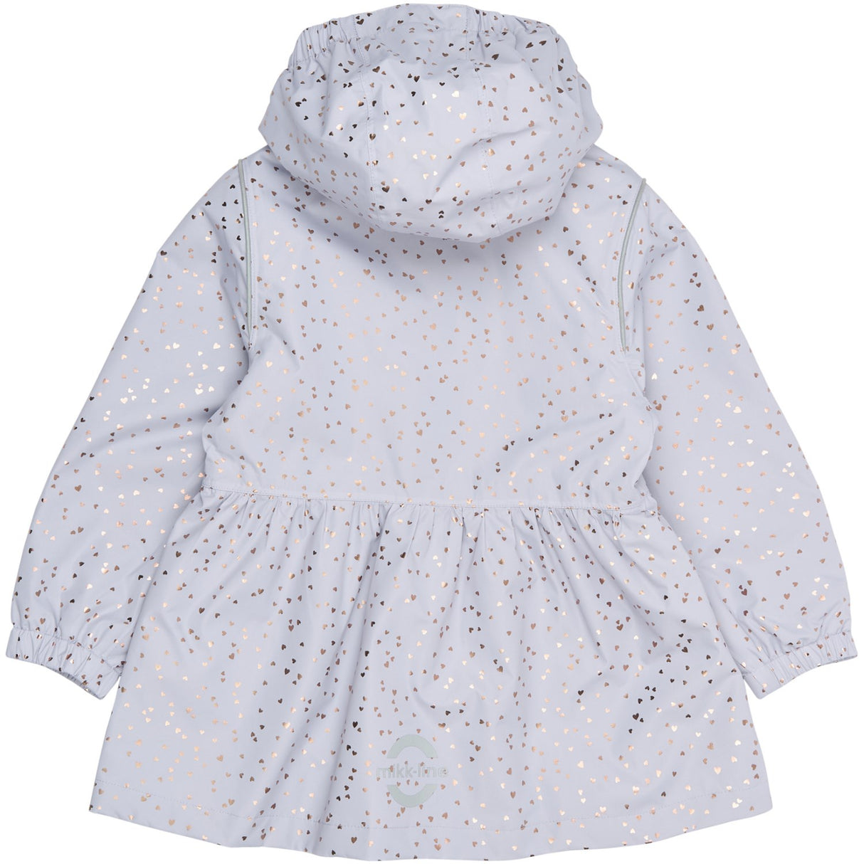 Mikk-Line Heart Sprinkle Foil AOP Shell Sæt