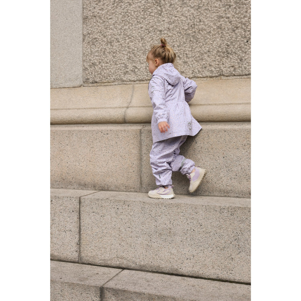 Mikk-Line Heart Sprinkle Foil AOP Shell Sæt