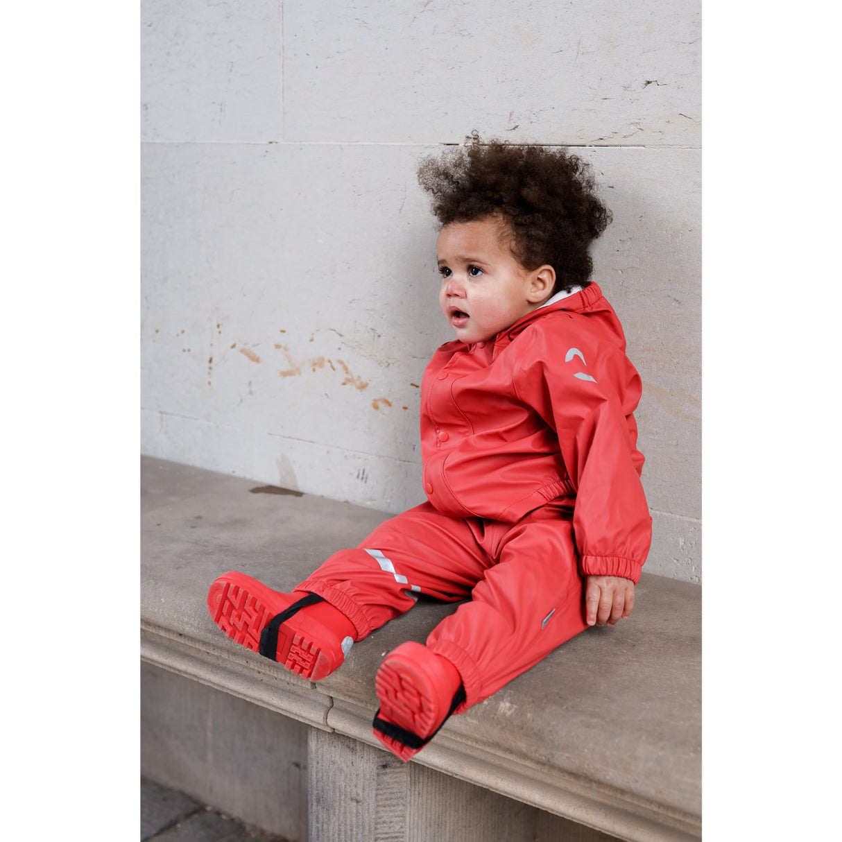 Mikk-Line Cranberry Pu Rain
