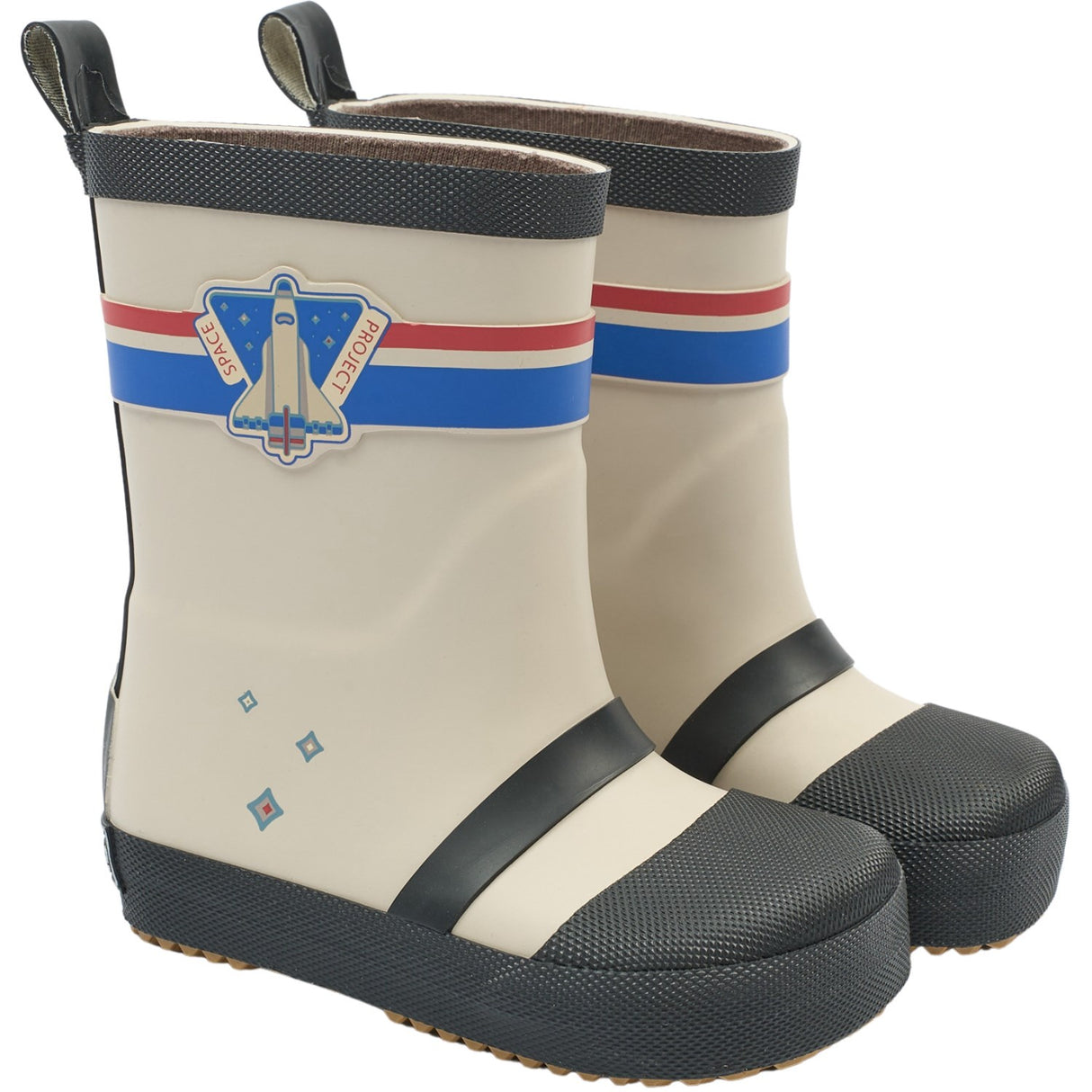 Mikk-Line Oyster Gray Gummistøvler Astronaut Barefoot