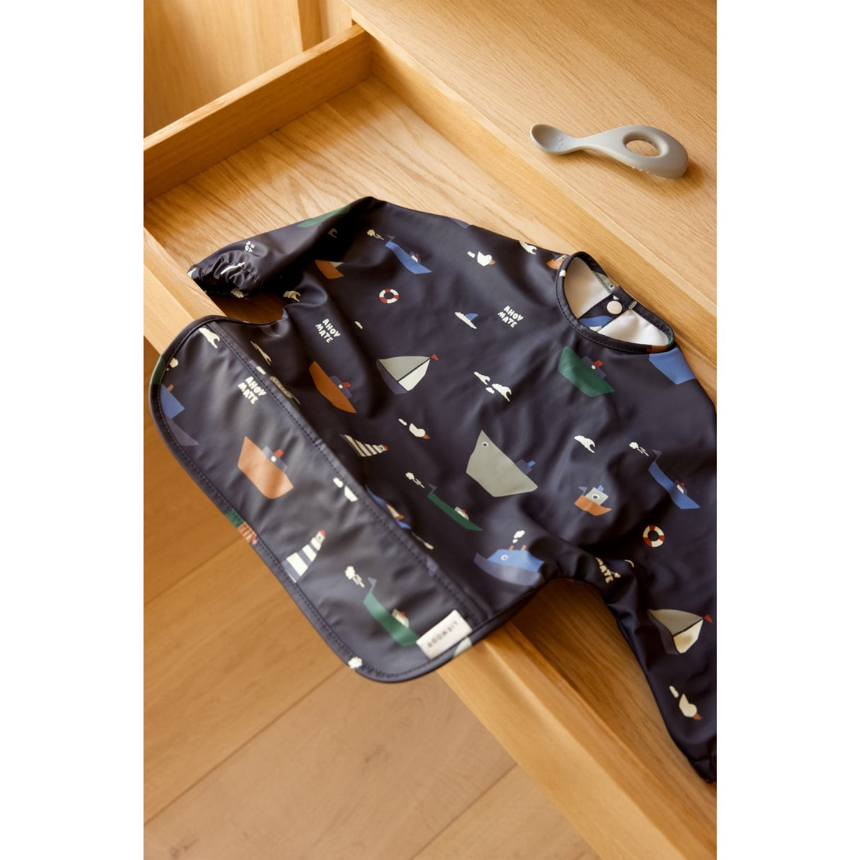 LIEWOOD Sailing / Classic Navy Merle Printed Cape Hagesmæk