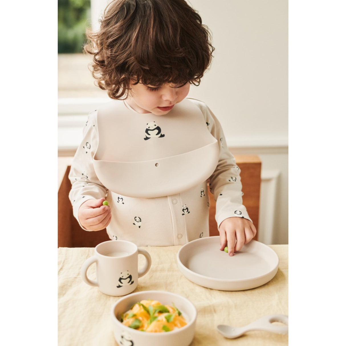 LIEWOOD Panda / Sandy Vivi Printed Tableware Sæt