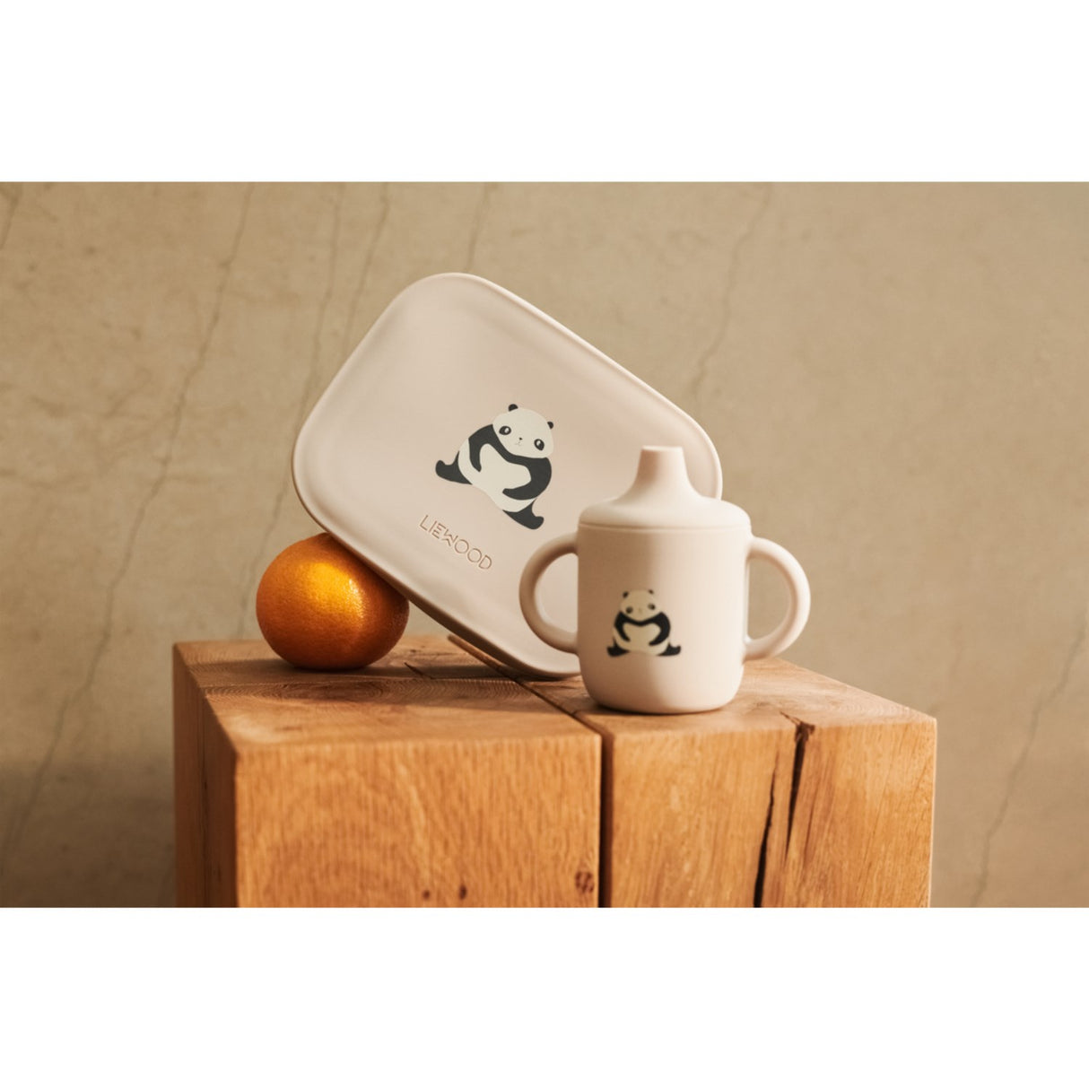 LIEWOOD Panda / Sandy / Dark Grey Arthur Printed Lunchbox