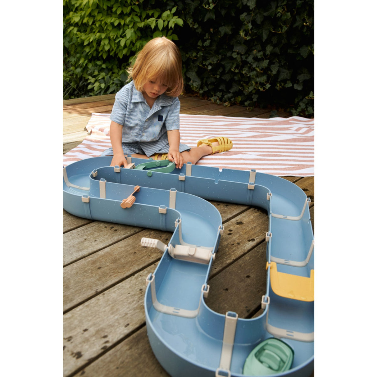 LIEWOOD Beach Blue / Multi Mix Cassian Waterway