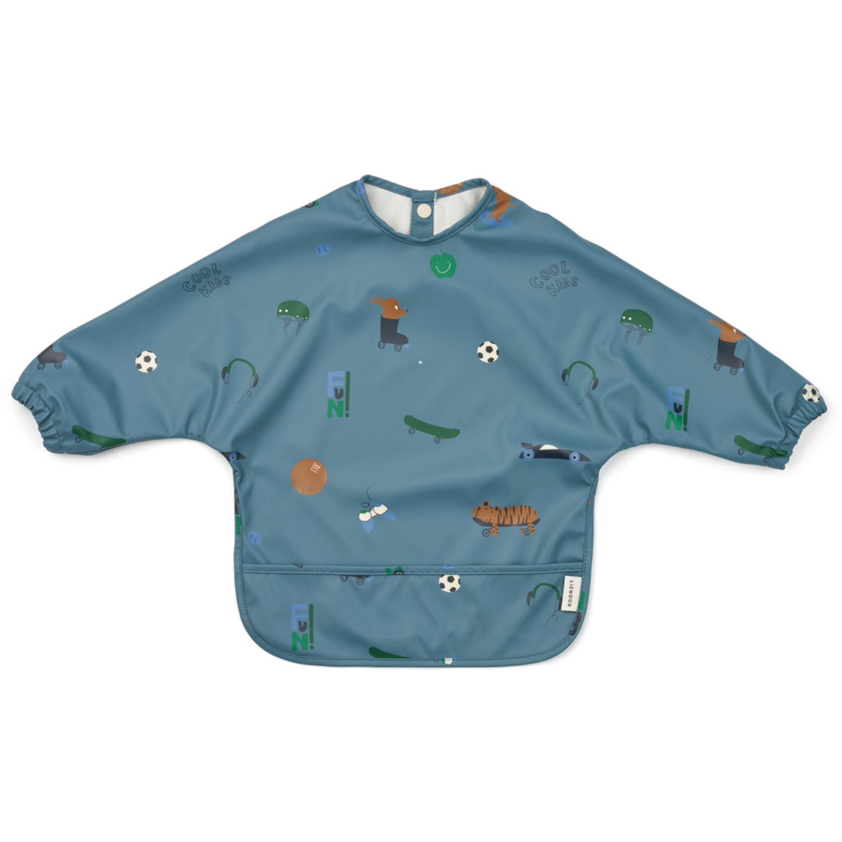 LIEWOOD Fun / Beach Blue Merle Printed Cape Hagesmæk