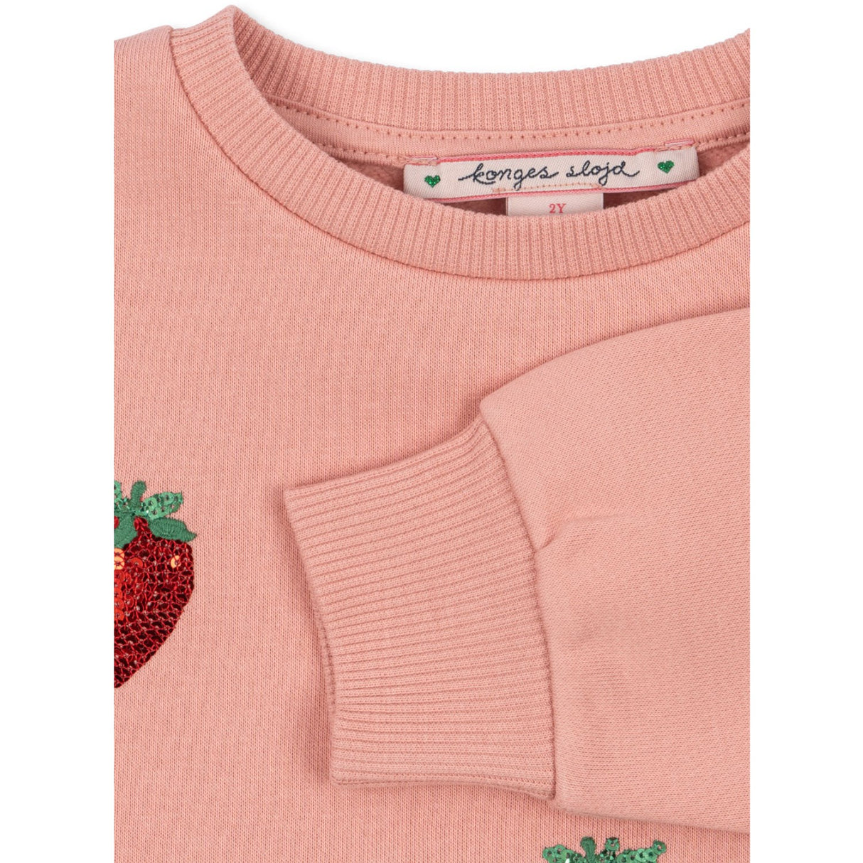 Konges Sløjd Mellow Rose Lou Paliet Sweat Skjorte Ocs