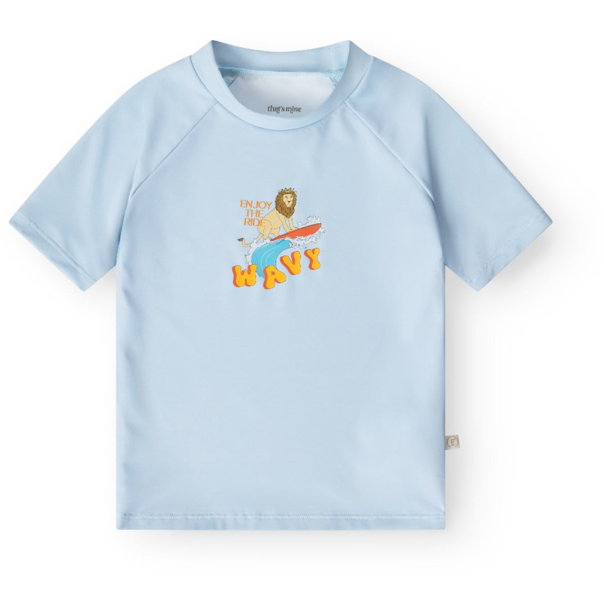 That's Mine Wavy Lion Sami Swim T-Shirt