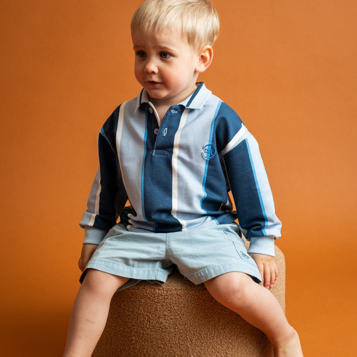 That's Mine Multi Stripe Victor Polo Skjorte