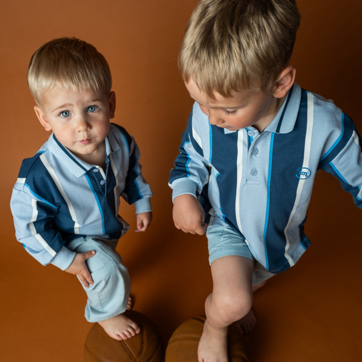 That's Mine Multi Stripe Victor Polo Skjorte