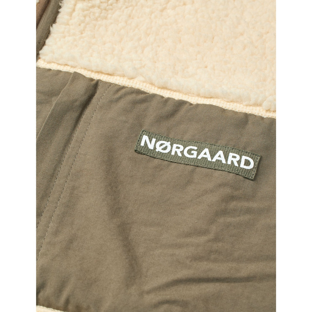 Mads Nørgaard Vanilla Custard Bamse Fleece Jeffo Jakke