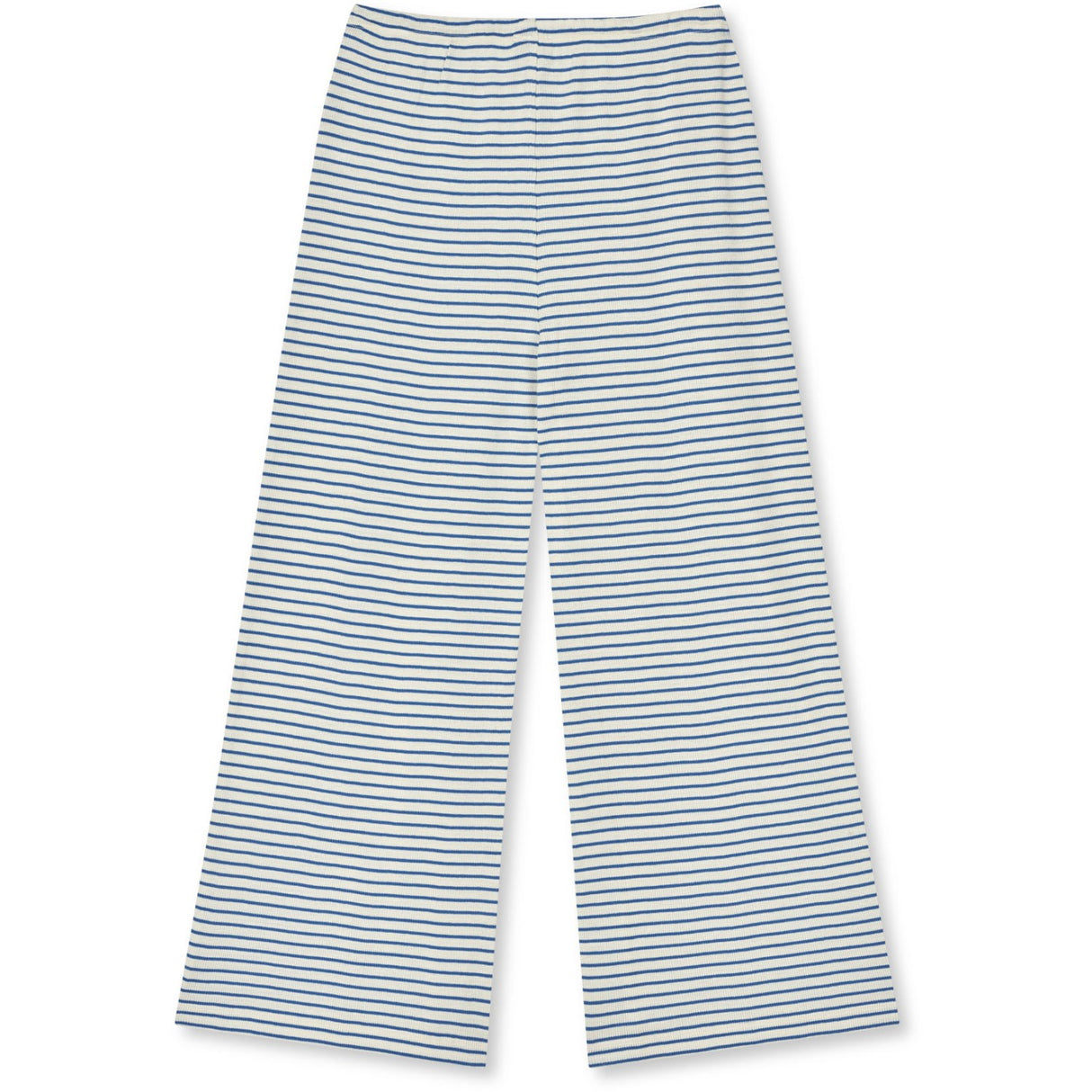 Mads Nørgaard Vanilla Ice/Bright Cobalt 2X2 Bomuld Stripe Verona Bukser