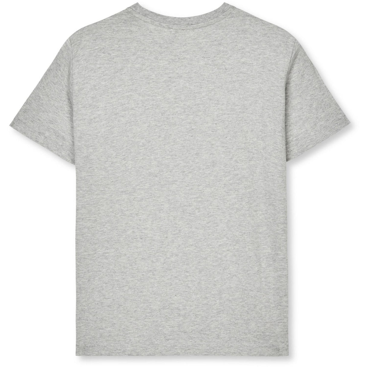 Mads Nørgaard Grey Melange Printed Tee Thorlino Logo Tee