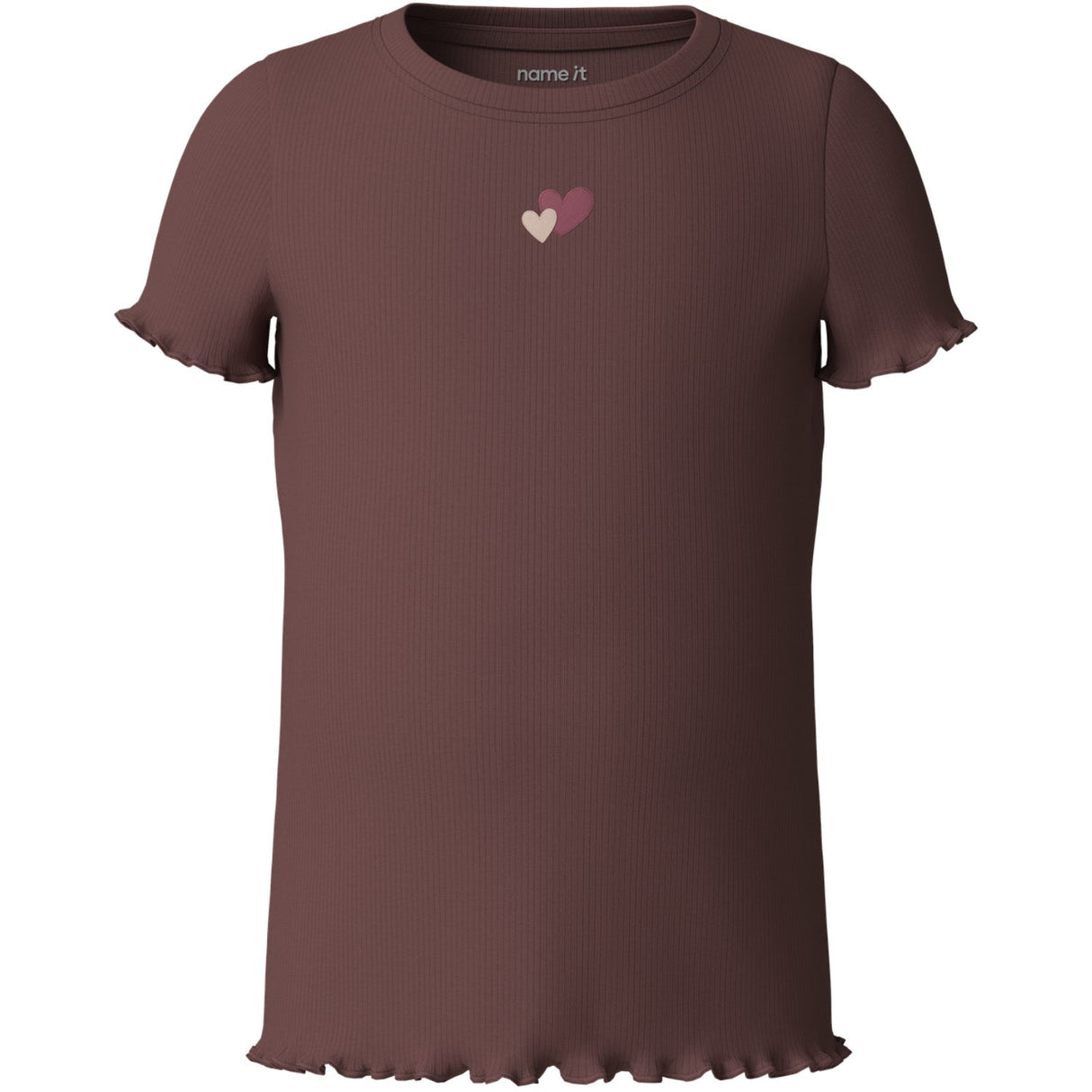 Name It Marron Nmfhanilia Ss Xsl Top