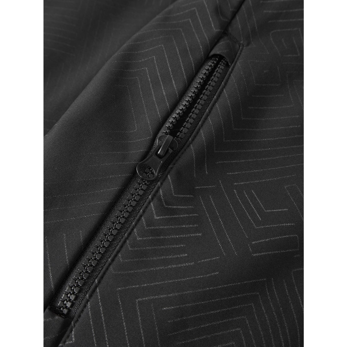 Name It Black Ref Nkmalfa08 Softshell Jakke Ref Aop Fo