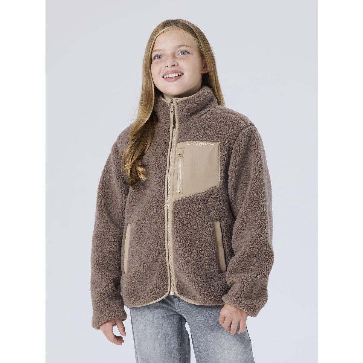 Name It Mountain Trail Nknmattia Sherpa Jakke Pb1
