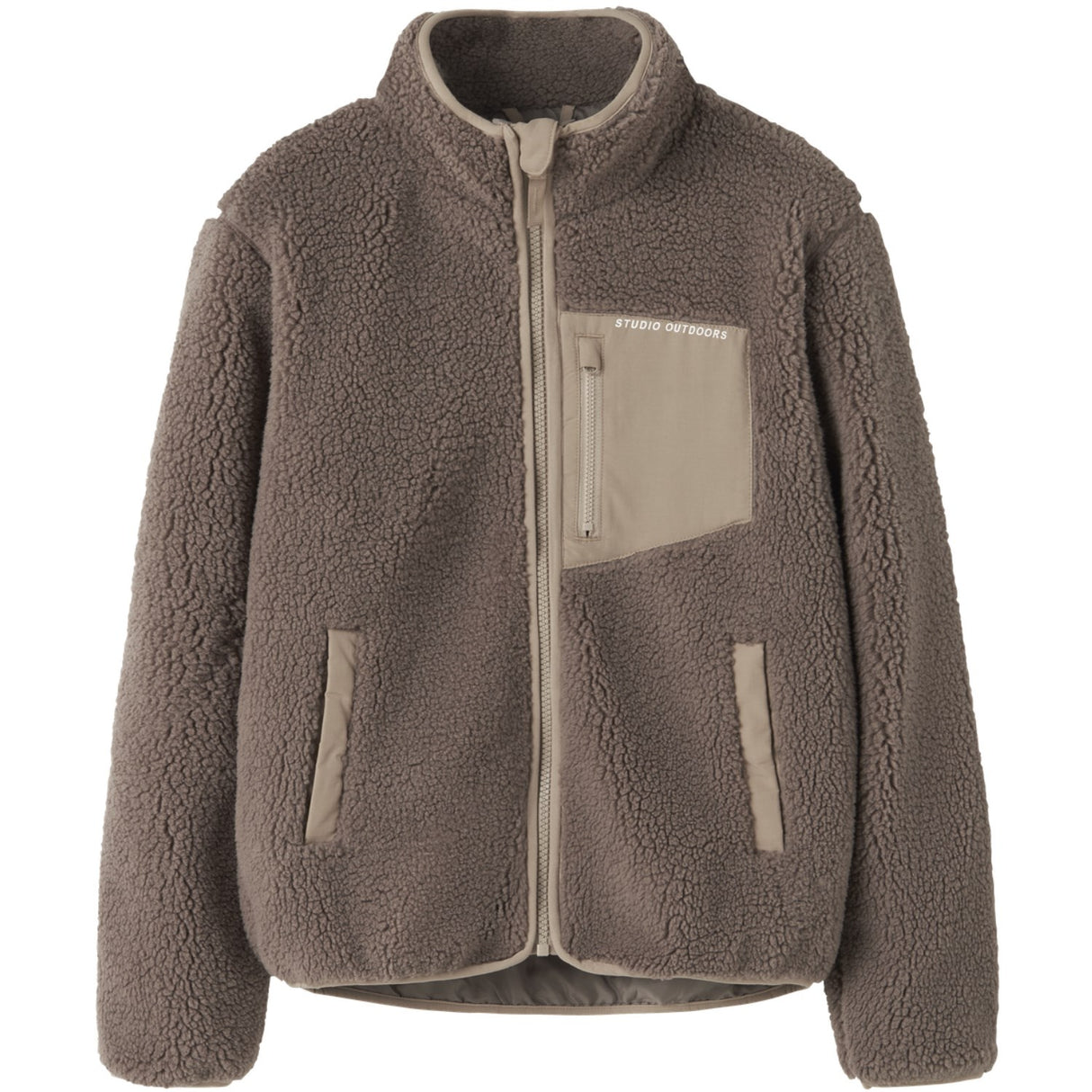 Name It Mountain Trail Nknmattia Sherpa Jakke Pb1