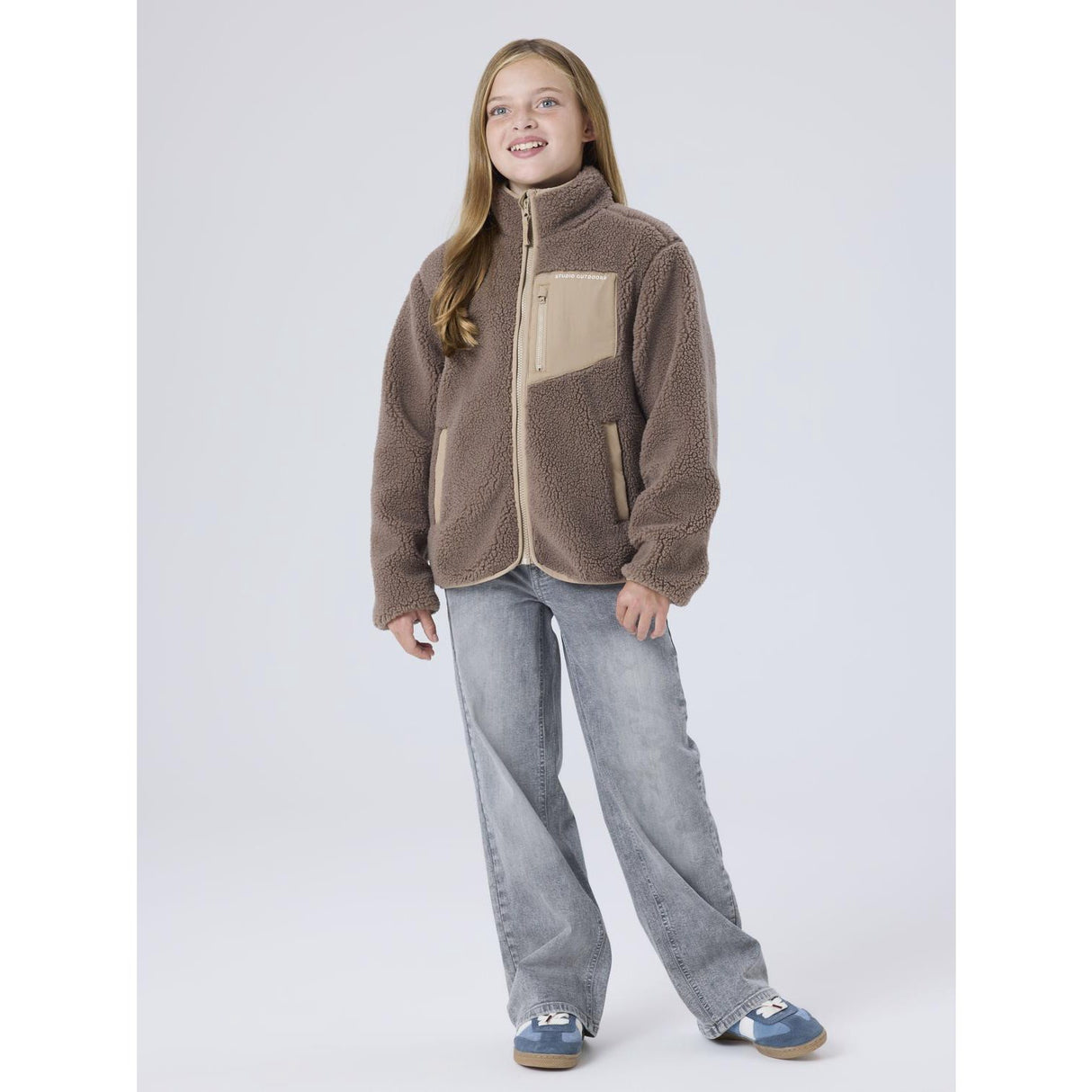 Name It Mountain Trail Nknmattia Sherpa Jakke Pb1