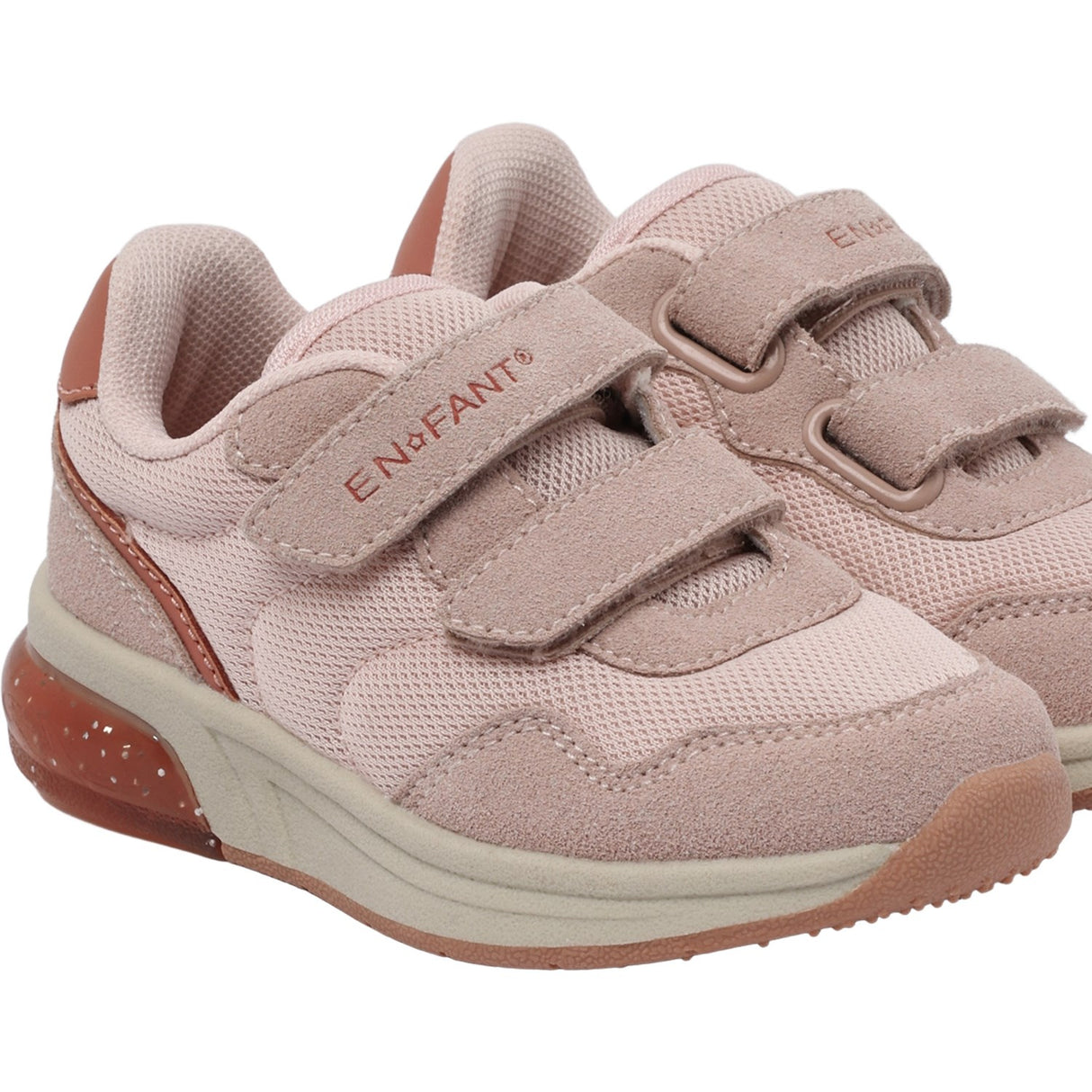 En Fant Sepia Rose Sneakers Velcro M/ Light