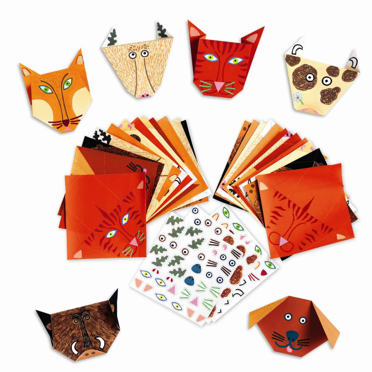 Djeco Origami - Dyrehoveder