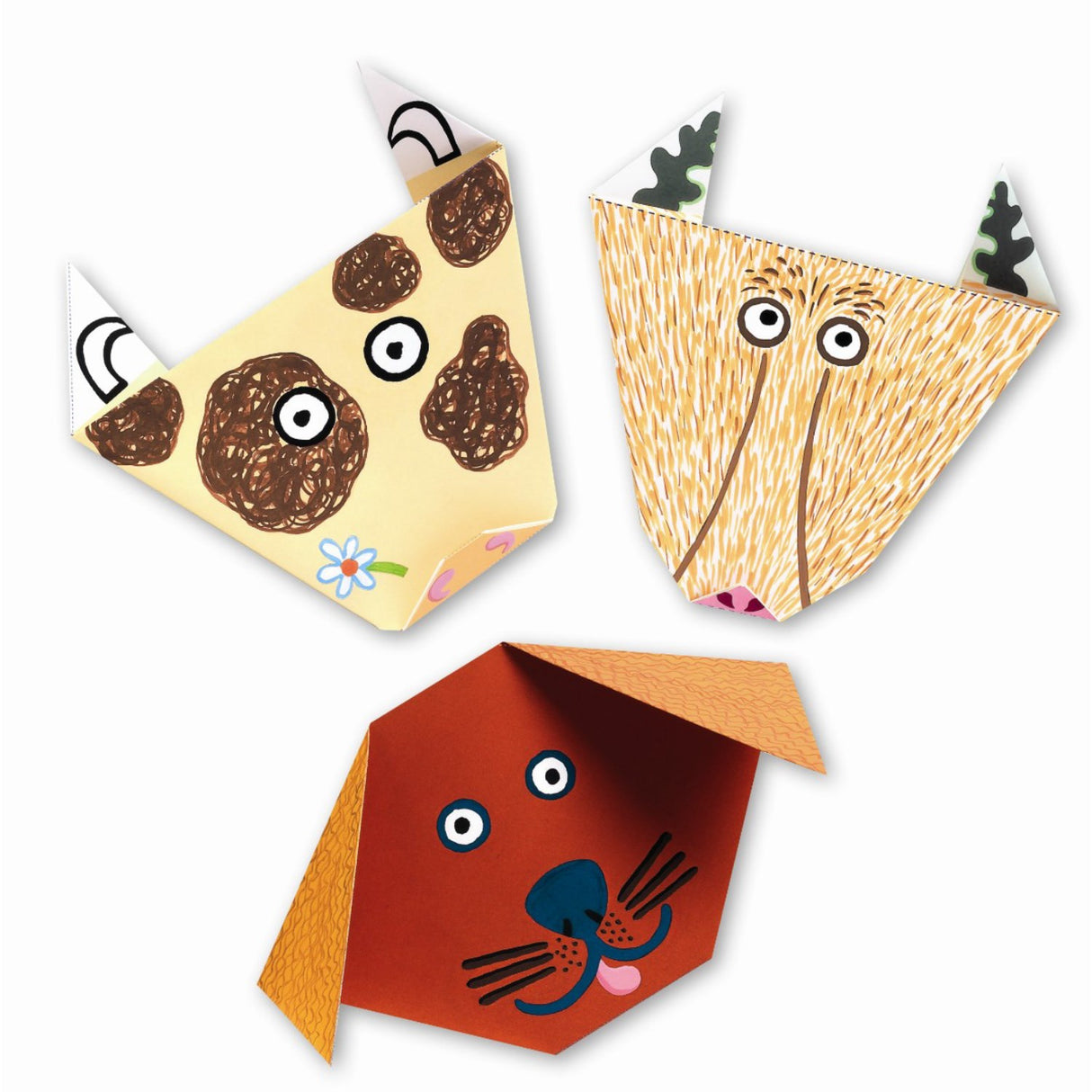 Djeco Origami - Dyrehoveder