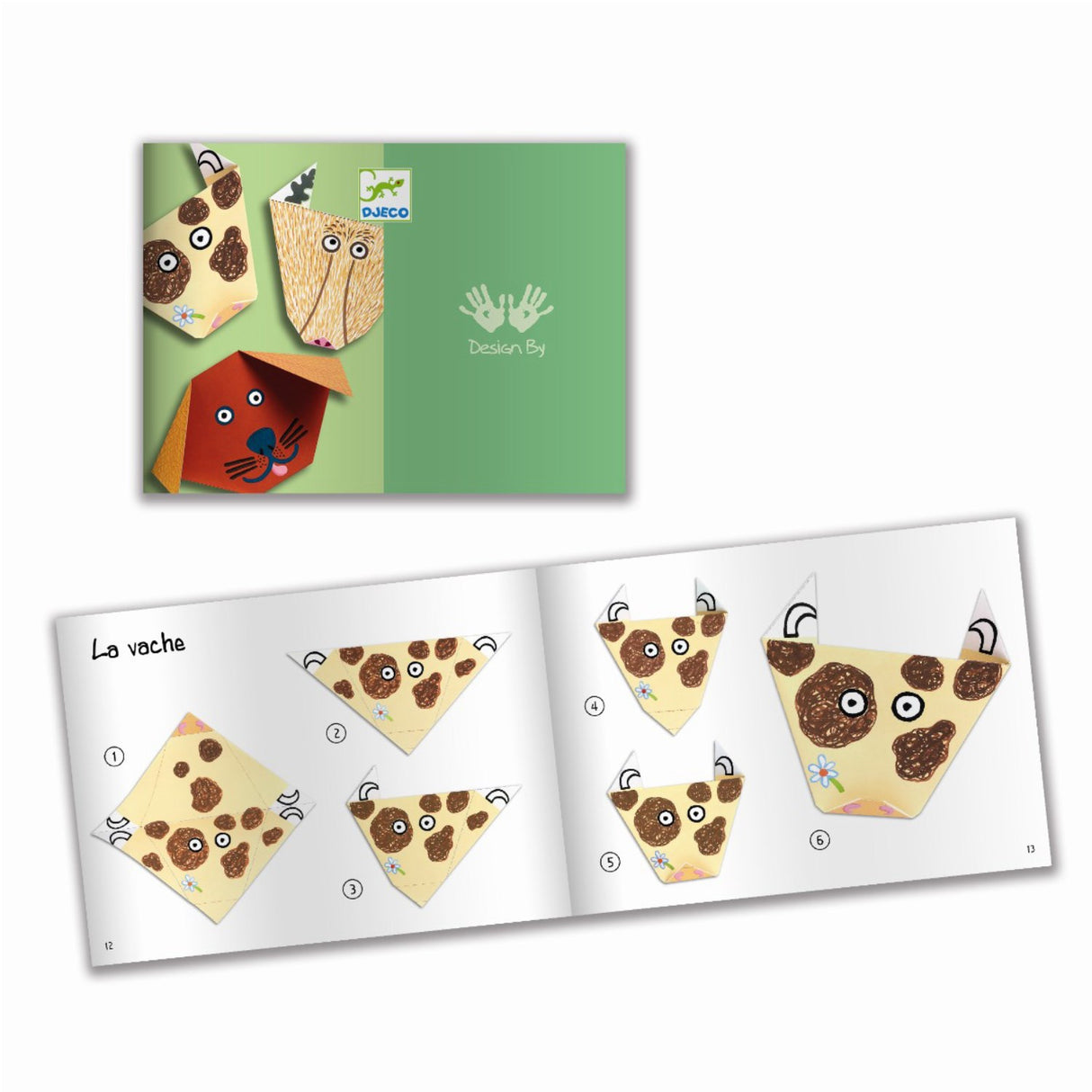 Djeco Origami - Dyrehoveder