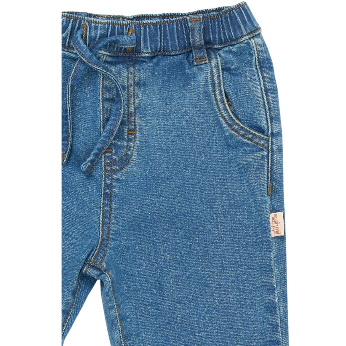 Petit Piao Light Blue Denim PPElm Denim Bukser