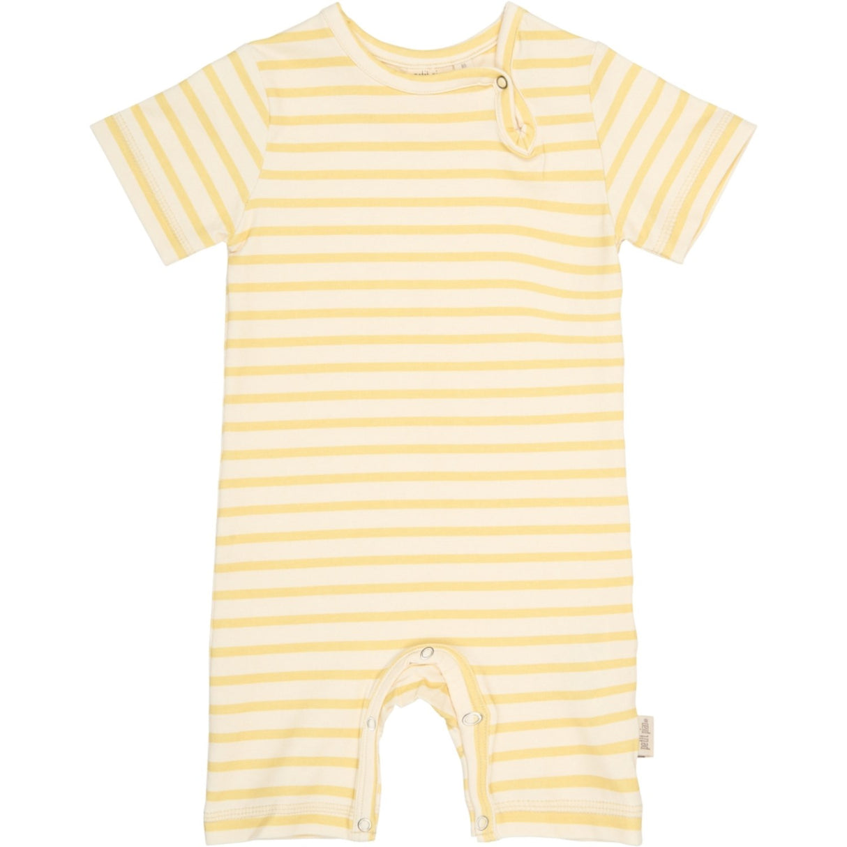 Petit Piao Dusky Citron Striped Ppsun S_S Buksedragt
