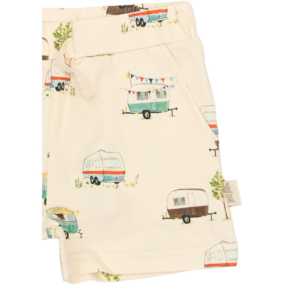 Petit Piao Eggnog Camper Aop Ppsun Shorts